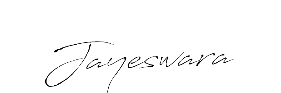 How to make Jayeswara signature? Antro_Vectra is a professional autograph style. Create handwritten signature for Jayeswara name. Jayeswara signature style 6 images and pictures png