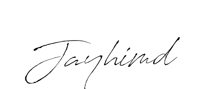 Also we have Jayhimd name is the best signature style. Create professional handwritten signature collection using Antro_Vectra autograph style. Jayhimd signature style 6 images and pictures png