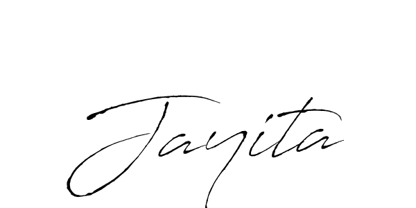 Make a beautiful signature design for name Jayita. With this signature (Antro_Vectra) style, you can create a handwritten signature for free. Jayita signature style 6 images and pictures png