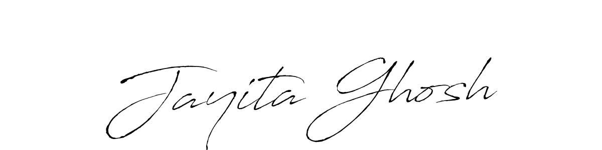 How to make Jayita Ghosh signature? Antro_Vectra is a professional autograph style. Create handwritten signature for Jayita Ghosh name. Jayita Ghosh signature style 6 images and pictures png