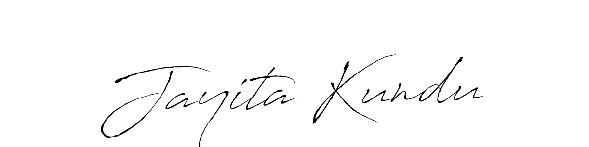 Use a signature maker to create a handwritten signature online. With this signature software, you can design (Antro_Vectra) your own signature for name Jayita Kundu. Jayita Kundu signature style 6 images and pictures png