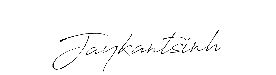 Make a beautiful signature design for name Jaykantsinh. With this signature (Antro_Vectra) style, you can create a handwritten signature for free. Jaykantsinh signature style 6 images and pictures png