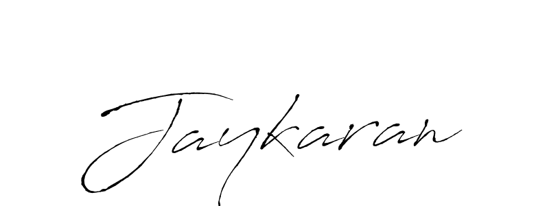 Design your own signature with our free online signature maker. With this signature software, you can create a handwritten (Antro_Vectra) signature for name Jaykaran. Jaykaran signature style 6 images and pictures png