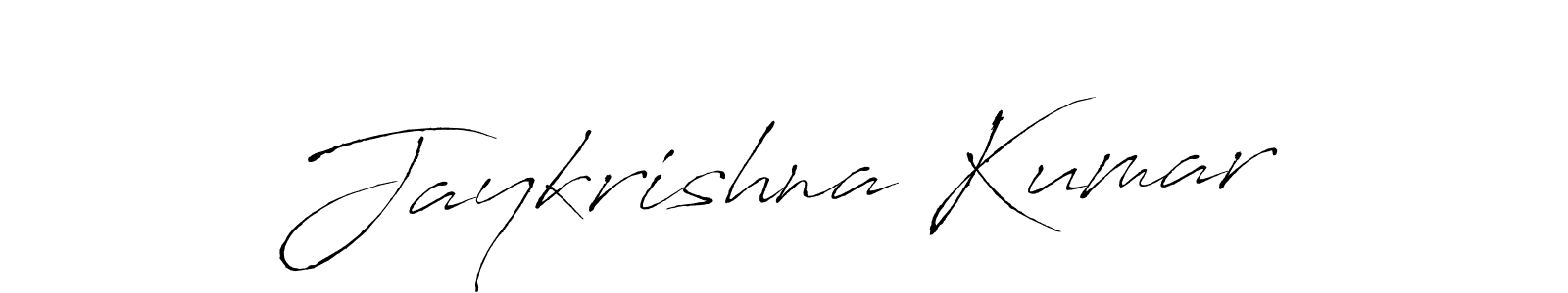 Use a signature maker to create a handwritten signature online. With this signature software, you can design (Antro_Vectra) your own signature for name Jaykrishna Kumar. Jaykrishna Kumar signature style 6 images and pictures png