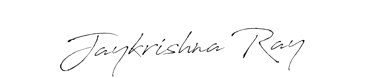 It looks lik you need a new signature style for name Jaykrishna Ray. Design unique handwritten (Antro_Vectra) signature with our free signature maker in just a few clicks. Jaykrishna Ray signature style 6 images and pictures png