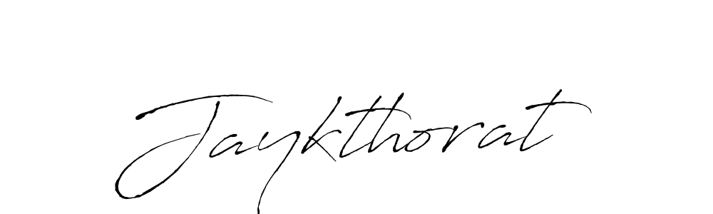 How to make Jaykthorat signature? Antro_Vectra is a professional autograph style. Create handwritten signature for Jaykthorat name. Jaykthorat signature style 6 images and pictures png