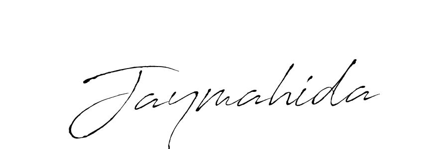 Design your own signature with our free online signature maker. With this signature software, you can create a handwritten (Antro_Vectra) signature for name Jaymahida. Jaymahida signature style 6 images and pictures png