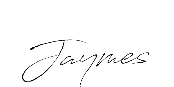 Design your own signature with our free online signature maker. With this signature software, you can create a handwritten (Antro_Vectra) signature for name Jaymes. Jaymes signature style 6 images and pictures png