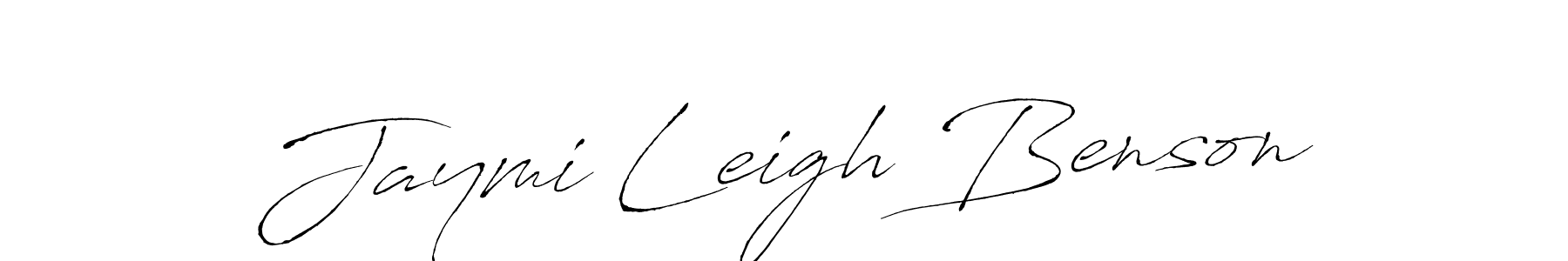 Once you've used our free online signature maker to create your best signature Antro_Vectra style, it's time to enjoy all of the benefits that Jaymi Leigh Benson name signing documents. Jaymi Leigh Benson signature style 6 images and pictures png