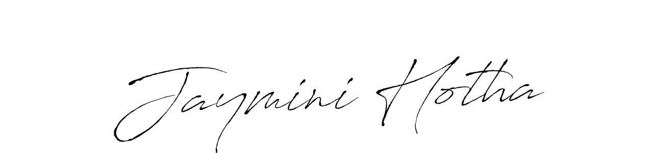 Jaymini Hotha stylish signature style. Best Handwritten Sign (Antro_Vectra) for my name. Handwritten Signature Collection Ideas for my name Jaymini Hotha. Jaymini Hotha signature style 6 images and pictures png