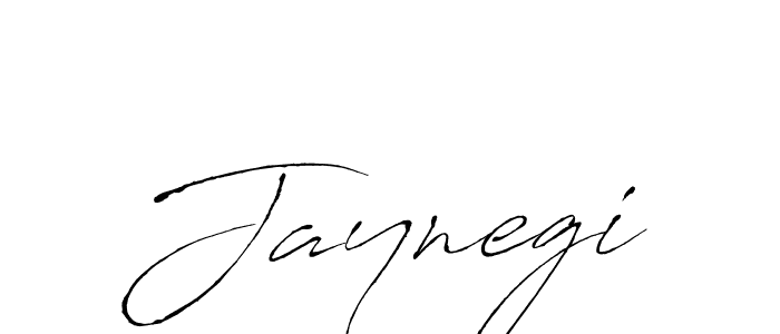 Make a beautiful signature design for name Jaynegi. With this signature (Antro_Vectra) style, you can create a handwritten signature for free. Jaynegi signature style 6 images and pictures png