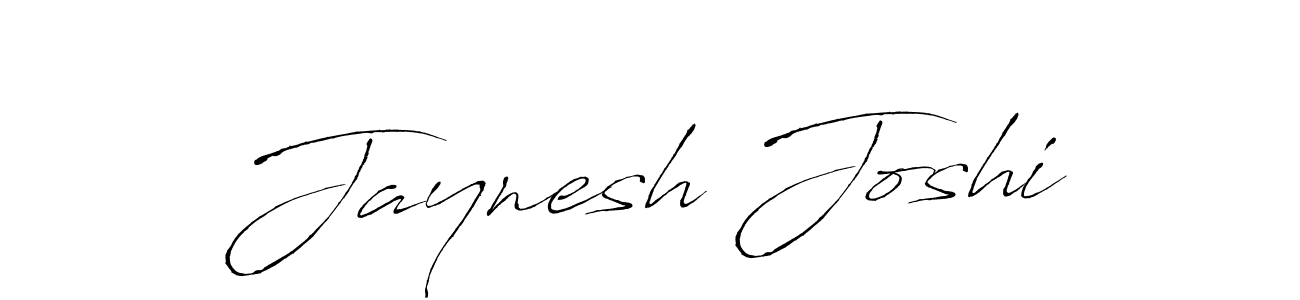 Create a beautiful signature design for name Jaynesh Joshi. With this signature (Antro_Vectra) fonts, you can make a handwritten signature for free. Jaynesh Joshi signature style 6 images and pictures png