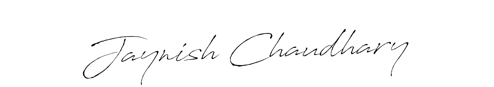 Jaynish Chaudhary stylish signature style. Best Handwritten Sign (Antro_Vectra) for my name. Handwritten Signature Collection Ideas for my name Jaynish Chaudhary. Jaynish Chaudhary signature style 6 images and pictures png