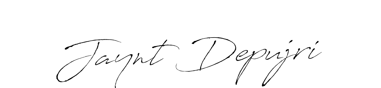 How to Draw Jaynt Depujri signature style? Antro_Vectra is a latest design signature styles for name Jaynt Depujri. Jaynt Depujri signature style 6 images and pictures png