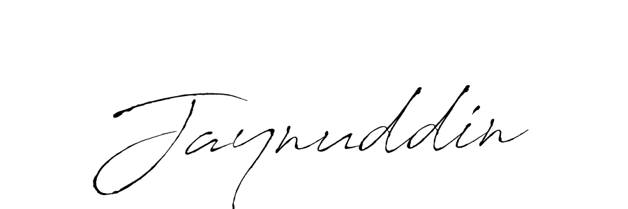 Jaynuddin stylish signature style. Best Handwritten Sign (Antro_Vectra) for my name. Handwritten Signature Collection Ideas for my name Jaynuddin. Jaynuddin signature style 6 images and pictures png