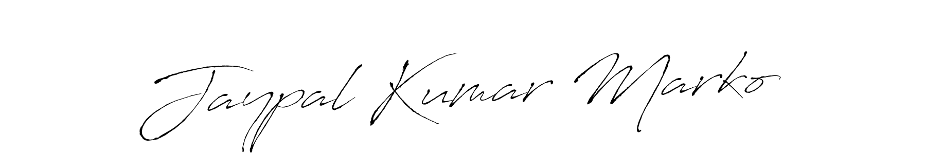 Jaypal Kumar Marko stylish signature style. Best Handwritten Sign (Antro_Vectra) for my name. Handwritten Signature Collection Ideas for my name Jaypal Kumar Marko. Jaypal Kumar Marko signature style 6 images and pictures png