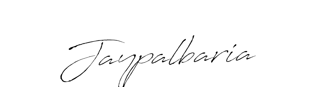 Jaypalbaria stylish signature style. Best Handwritten Sign (Antro_Vectra) for my name. Handwritten Signature Collection Ideas for my name Jaypalbaria. Jaypalbaria signature style 6 images and pictures png