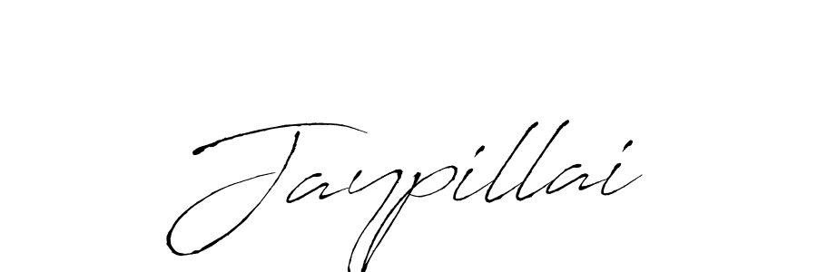 Make a beautiful signature design for name Jaypillai. With this signature (Antro_Vectra) style, you can create a handwritten signature for free. Jaypillai signature style 6 images and pictures png