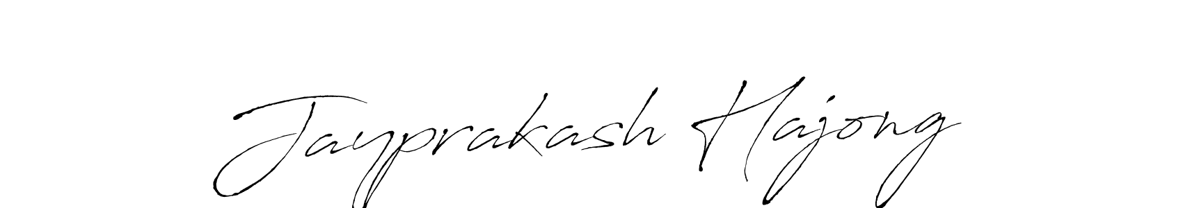 Jayprakash Hajong stylish signature style. Best Handwritten Sign (Antro_Vectra) for my name. Handwritten Signature Collection Ideas for my name Jayprakash Hajong. Jayprakash Hajong signature style 6 images and pictures png
