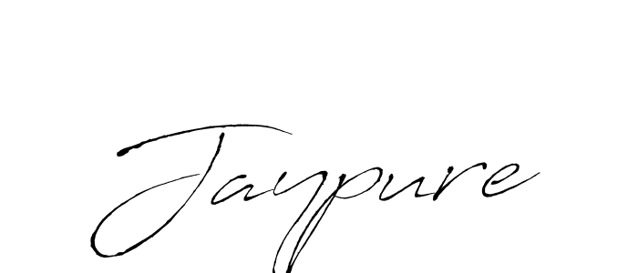 Design your own signature with our free online signature maker. With this signature software, you can create a handwritten (Antro_Vectra) signature for name Jaypure. Jaypure signature style 6 images and pictures png