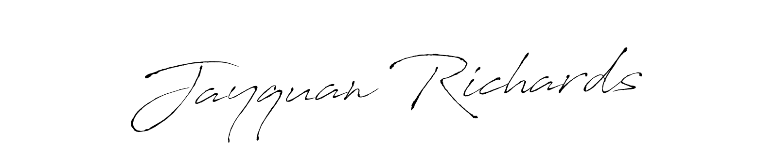 How to make Jayquan Richards signature? Antro_Vectra is a professional autograph style. Create handwritten signature for Jayquan Richards name. Jayquan Richards signature style 6 images and pictures png