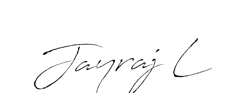 Similarly Antro_Vectra is the best handwritten signature design. Signature creator online .You can use it as an online autograph creator for name Jayraj L. Jayraj L signature style 6 images and pictures png