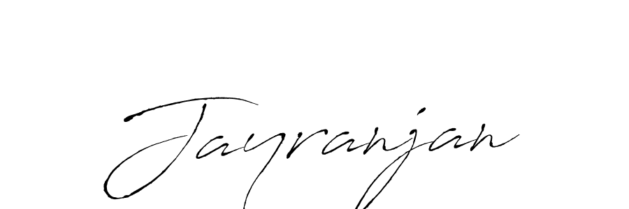 How to make Jayranjan signature? Antro_Vectra is a professional autograph style. Create handwritten signature for Jayranjan name. Jayranjan signature style 6 images and pictures png