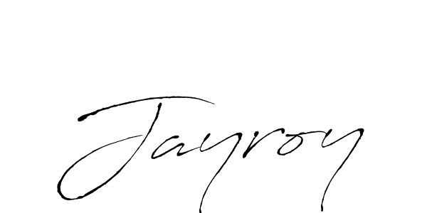 Create a beautiful signature design for name Jayroy. With this signature (Antro_Vectra) fonts, you can make a handwritten signature for free. Jayroy signature style 6 images and pictures png