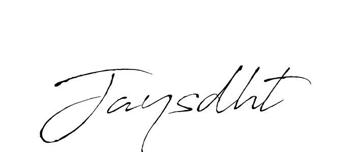 Create a beautiful signature design for name Jaysdht. With this signature (Antro_Vectra) fonts, you can make a handwritten signature for free. Jaysdht signature style 6 images and pictures png