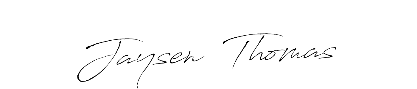 This is the best signature style for the Jaysen  Thomas name. Also you like these signature font (Antro_Vectra). Mix name signature. Jaysen  Thomas signature style 6 images and pictures png