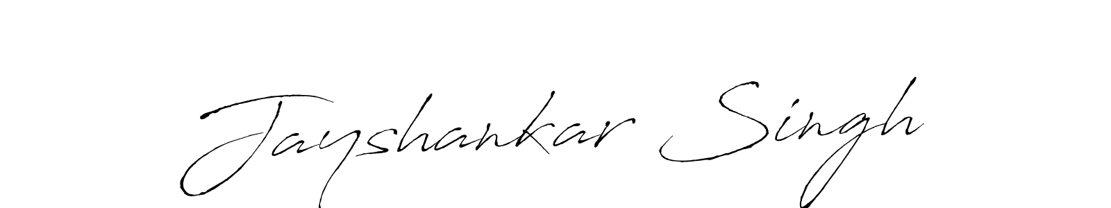 Design your own signature with our free online signature maker. With this signature software, you can create a handwritten (Antro_Vectra) signature for name Jayshankar Singh. Jayshankar Singh signature style 6 images and pictures png