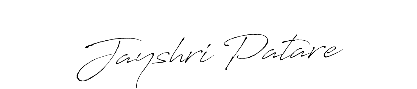 It looks lik you need a new signature style for name Jayshri Patare. Design unique handwritten (Antro_Vectra) signature with our free signature maker in just a few clicks. Jayshri Patare signature style 6 images and pictures png
