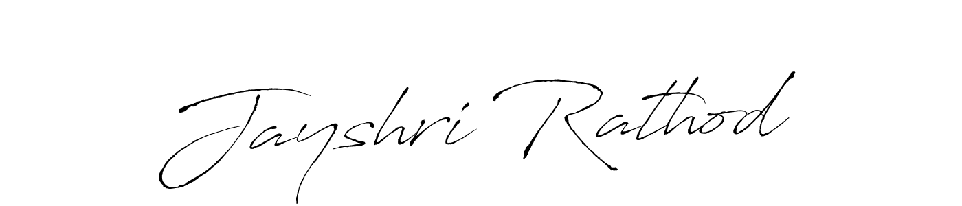 Use a signature maker to create a handwritten signature online. With this signature software, you can design (Antro_Vectra) your own signature for name Jayshri Rathod. Jayshri Rathod signature style 6 images and pictures png