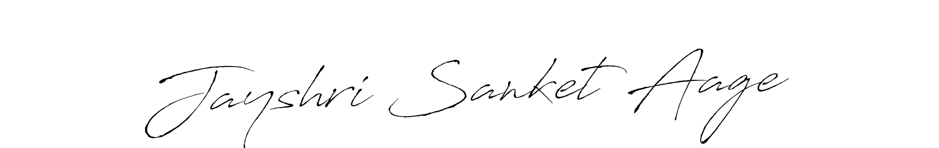 Make a beautiful signature design for name Jayshri Sanket Aage. Use this online signature maker to create a handwritten signature for free. Jayshri Sanket Aage signature style 6 images and pictures png