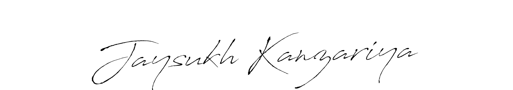 Once you've used our free online signature maker to create your best signature Antro_Vectra style, it's time to enjoy all of the benefits that Jaysukh Kanzariya name signing documents. Jaysukh Kanzariya signature style 6 images and pictures png
