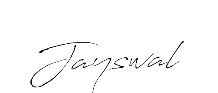 Use a signature maker to create a handwritten signature online. With this signature software, you can design (Antro_Vectra) your own signature for name Jayswal. Jayswal signature style 6 images and pictures png