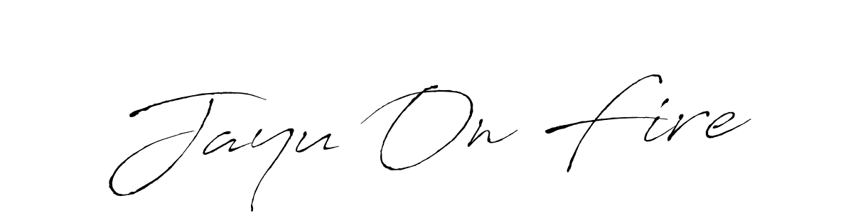 Similarly Antro_Vectra is the best handwritten signature design. Signature creator online .You can use it as an online autograph creator for name Jayu On Fire. Jayu On Fire signature style 6 images and pictures png
