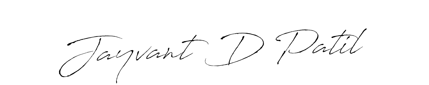 It looks lik you need a new signature style for name Jayvant D Patil. Design unique handwritten (Antro_Vectra) signature with our free signature maker in just a few clicks. Jayvant D Patil signature style 6 images and pictures png