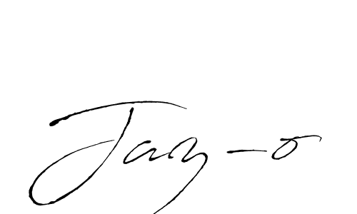 Create a beautiful signature design for name Jaz-o. With this signature (Antro_Vectra) fonts, you can make a handwritten signature for free. Jaz-o signature style 6 images and pictures png