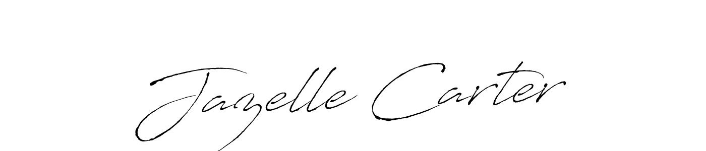 if you are searching for the best signature style for your name Jazelle Carter. so please give up your signature search. here we have designed multiple signature styles  using Antro_Vectra. Jazelle Carter signature style 6 images and pictures png