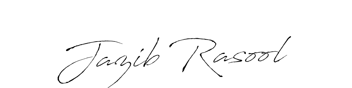 Create a beautiful signature design for name Jazib Rasool. With this signature (Antro_Vectra) fonts, you can make a handwritten signature for free. Jazib Rasool signature style 6 images and pictures png