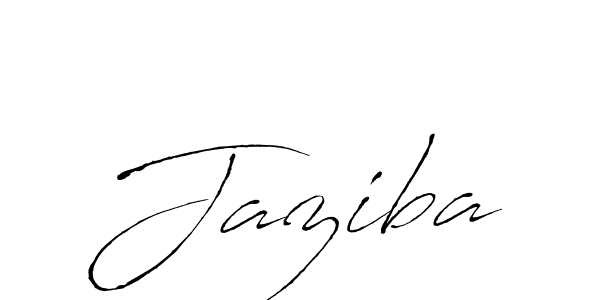 Also we have Jaziba name is the best signature style. Create professional handwritten signature collection using Antro_Vectra autograph style. Jaziba signature style 6 images and pictures png