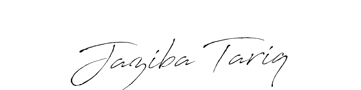 This is the best signature style for the Jaziba Tariq name. Also you like these signature font (Antro_Vectra). Mix name signature. Jaziba Tariq signature style 6 images and pictures png