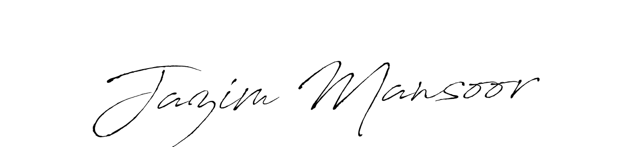 This is the best signature style for the Jazim Mansoor name. Also you like these signature font (Antro_Vectra). Mix name signature. Jazim Mansoor signature style 6 images and pictures png