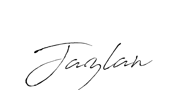 Antro_Vectra is a professional signature style that is perfect for those who want to add a touch of class to their signature. It is also a great choice for those who want to make their signature more unique. Get Jazlan name to fancy signature for free. Jazlan signature style 6 images and pictures png