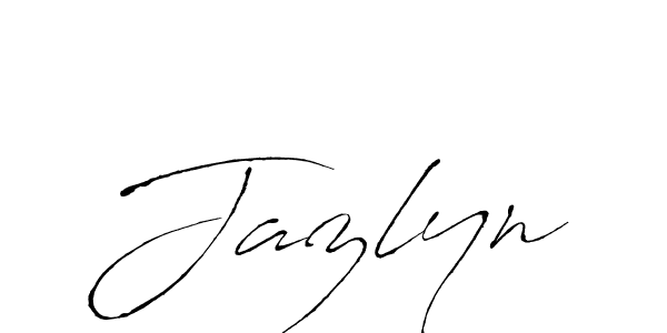 Make a beautiful signature design for name Jazlyn. Use this online signature maker to create a handwritten signature for free. Jazlyn signature style 6 images and pictures png