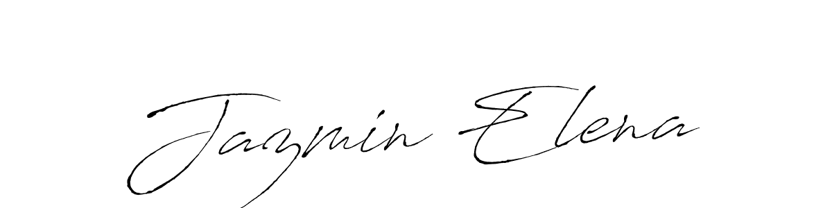 It looks lik you need a new signature style for name Jazmin Elena. Design unique handwritten (Antro_Vectra) signature with our free signature maker in just a few clicks. Jazmin Elena signature style 6 images and pictures png