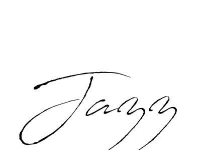 Use a signature maker to create a handwritten signature online. With this signature software, you can design (Antro_Vectra) your own signature for name Jazz. Jazz signature style 6 images and pictures png