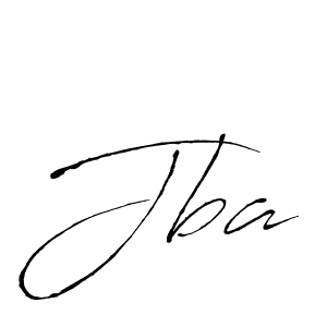 Jba stylish signature style. Best Handwritten Sign (Antro_Vectra) for my name. Handwritten Signature Collection Ideas for my name Jba. Jba signature style 6 images and pictures png