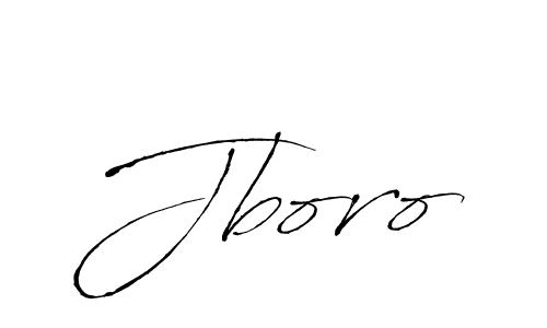 Create a beautiful signature design for name Jboro. With this signature (Antro_Vectra) fonts, you can make a handwritten signature for free. Jboro signature style 6 images and pictures png